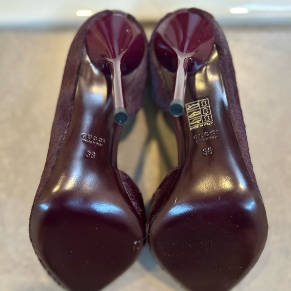 GUCCI Pony-style calfskin heels size EU 38 - Picture 4 of 8